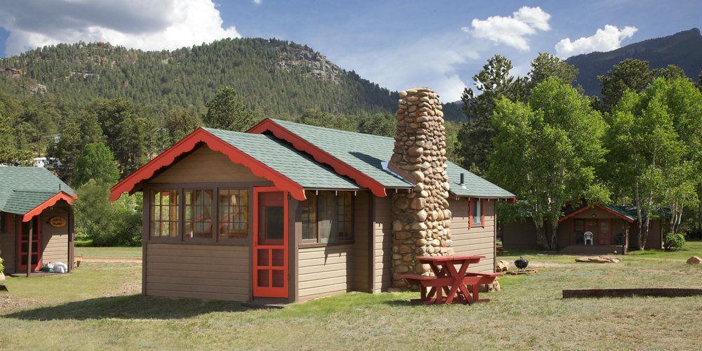 אסטס פארק Tiny Town Cabins מראה חיצוני תמונה