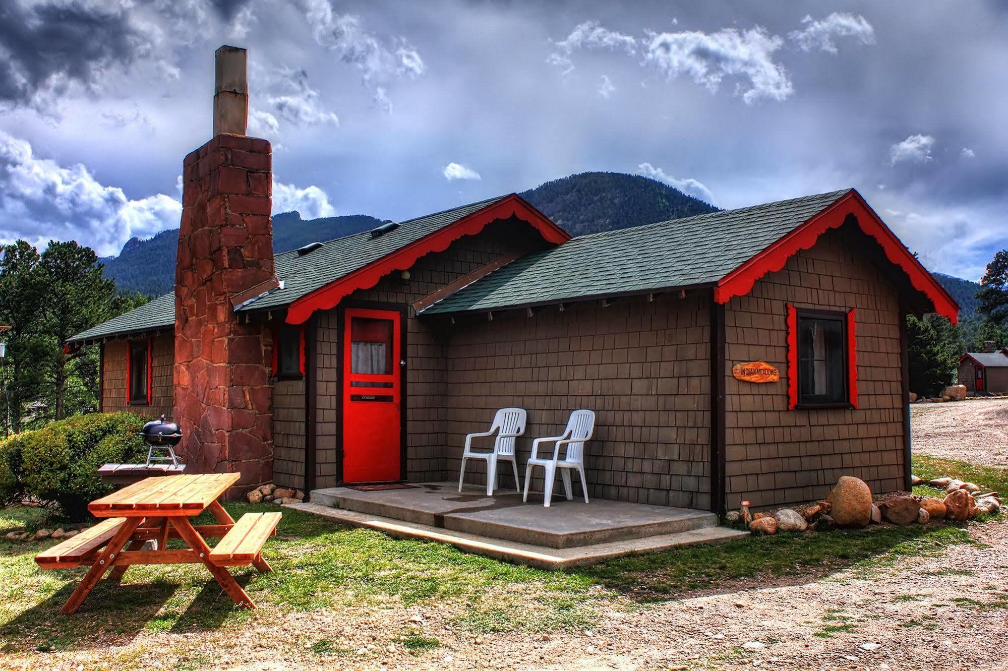 אסטס פארק Tiny Town Cabins מראה חיצוני תמונה